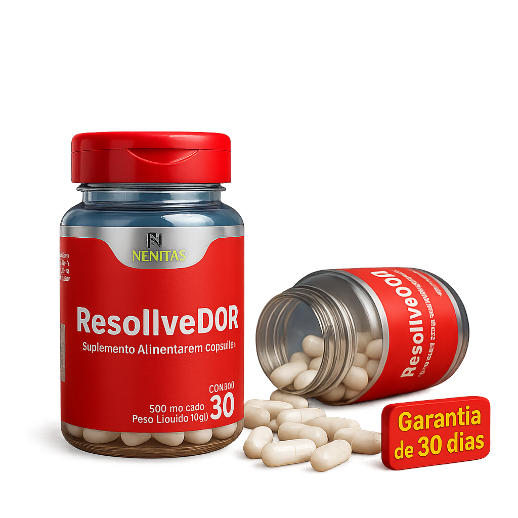 Pote ResollveDOR com selo de garantia